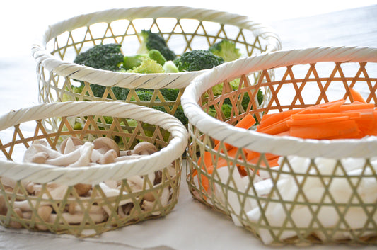 Food Prep Basket “Mekago” / Madake Bamboo / Nīgata-JPN 650112
