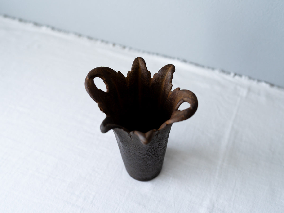 古物/鉄の花器 750418-1