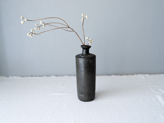 Antique – Tin Tokkuri (with Glass Tube) 750427-1