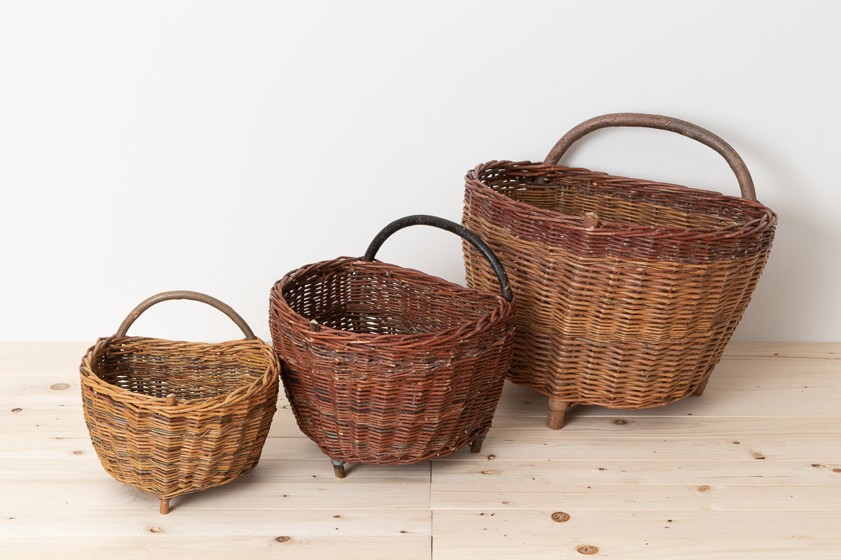 Handled Storage Basket “Kablacok” / Willow / POL 340201