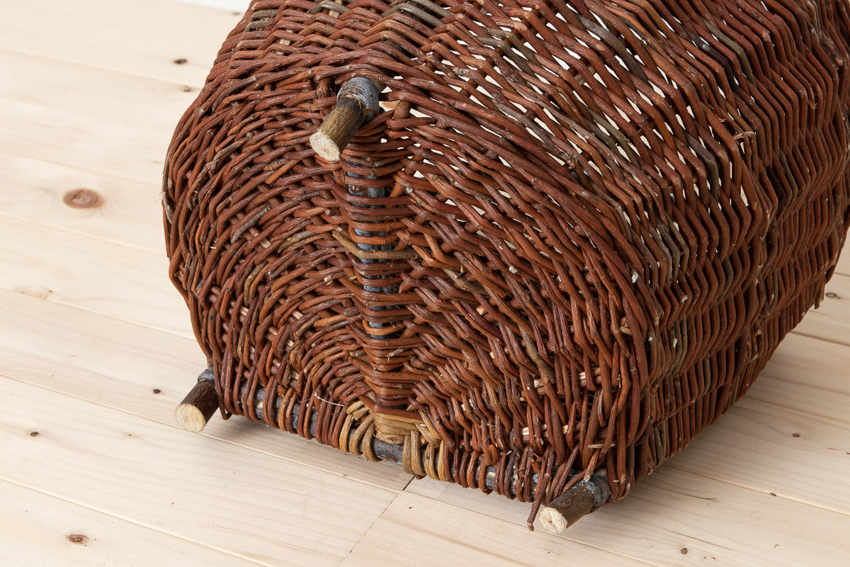 Handled Storage Basket “Kablacok” / Willow / POL 340201