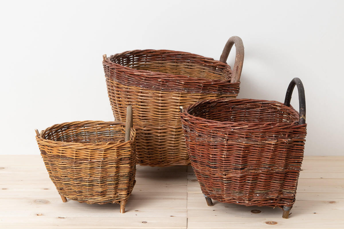 Handled Storage Basket “Kablacok” / Willow / POL 340201