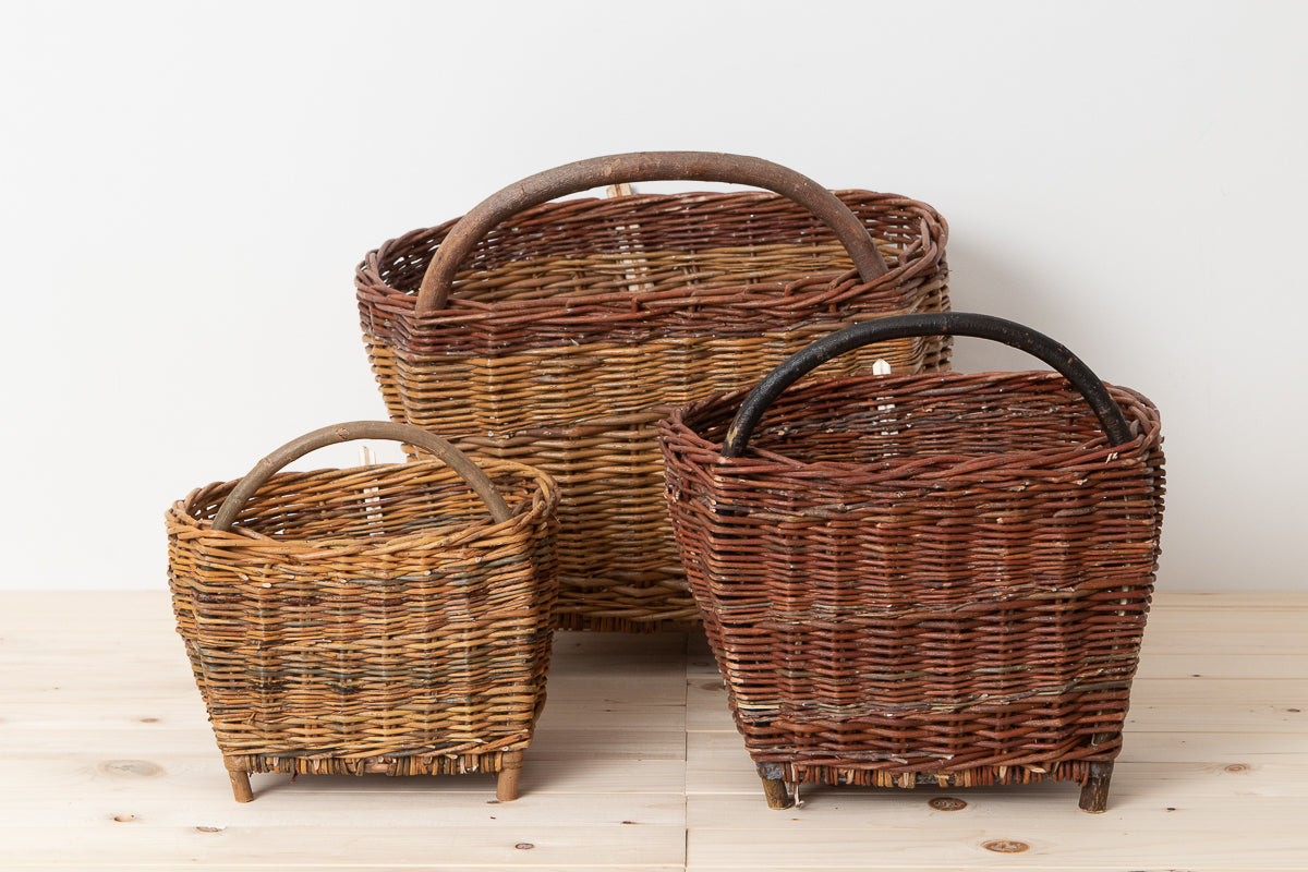 Handled Storage Basket “Kablacok” / Willow / POL 340201