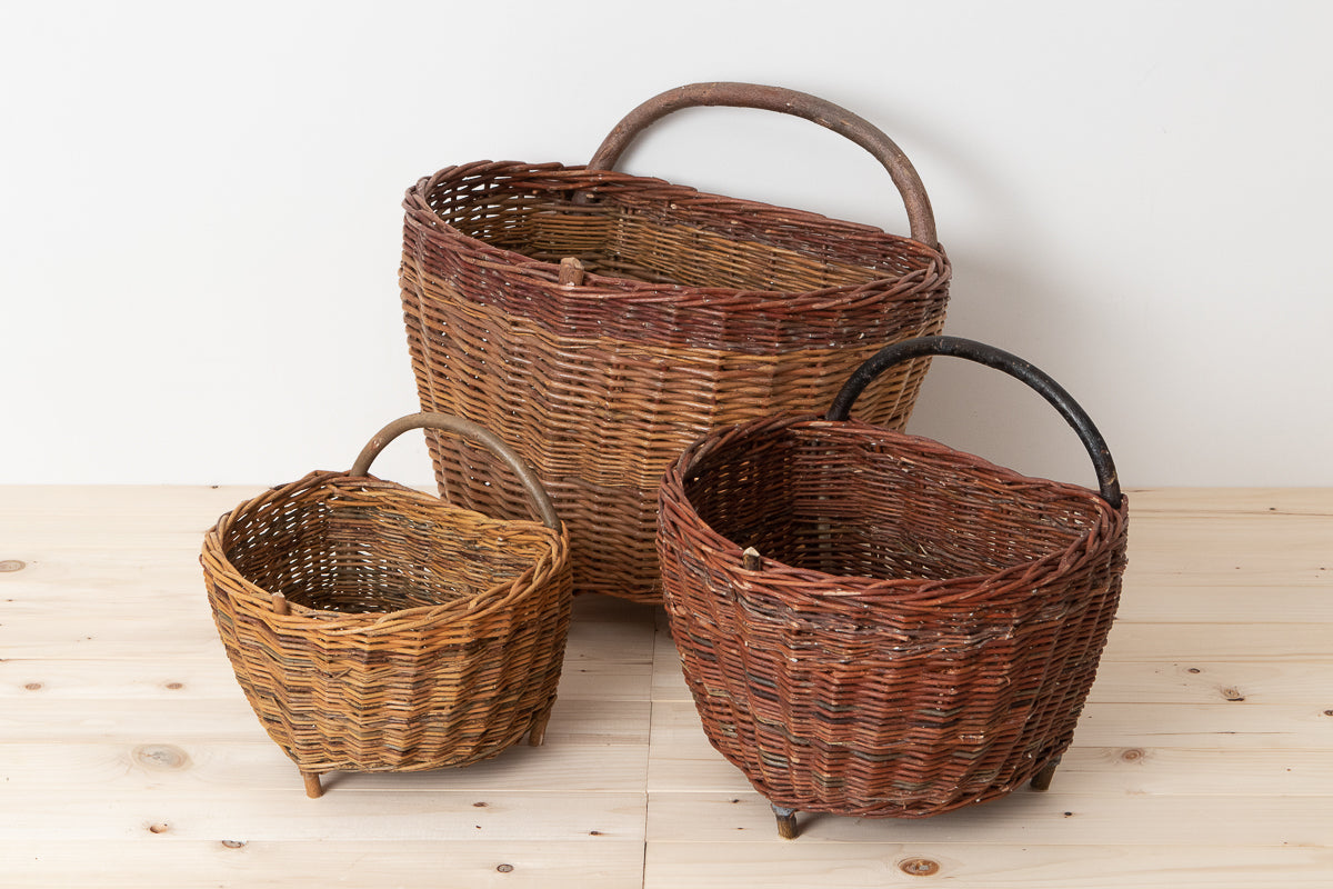 Handled Storage Basket “Kablacok” / Willow / POL 340201