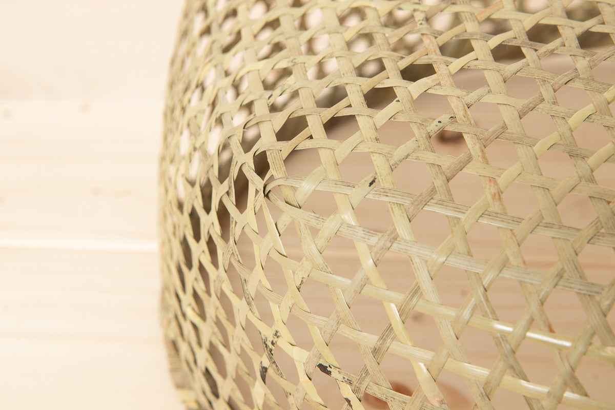 Washing beans basket S, M, L / Shino bamboo / Miyagi-JPN 330106