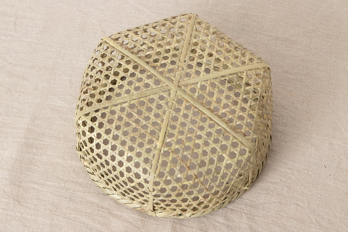 Washing beans basket "Reinforced" / Shino bamboo / Miyagi-JPN 330107-1