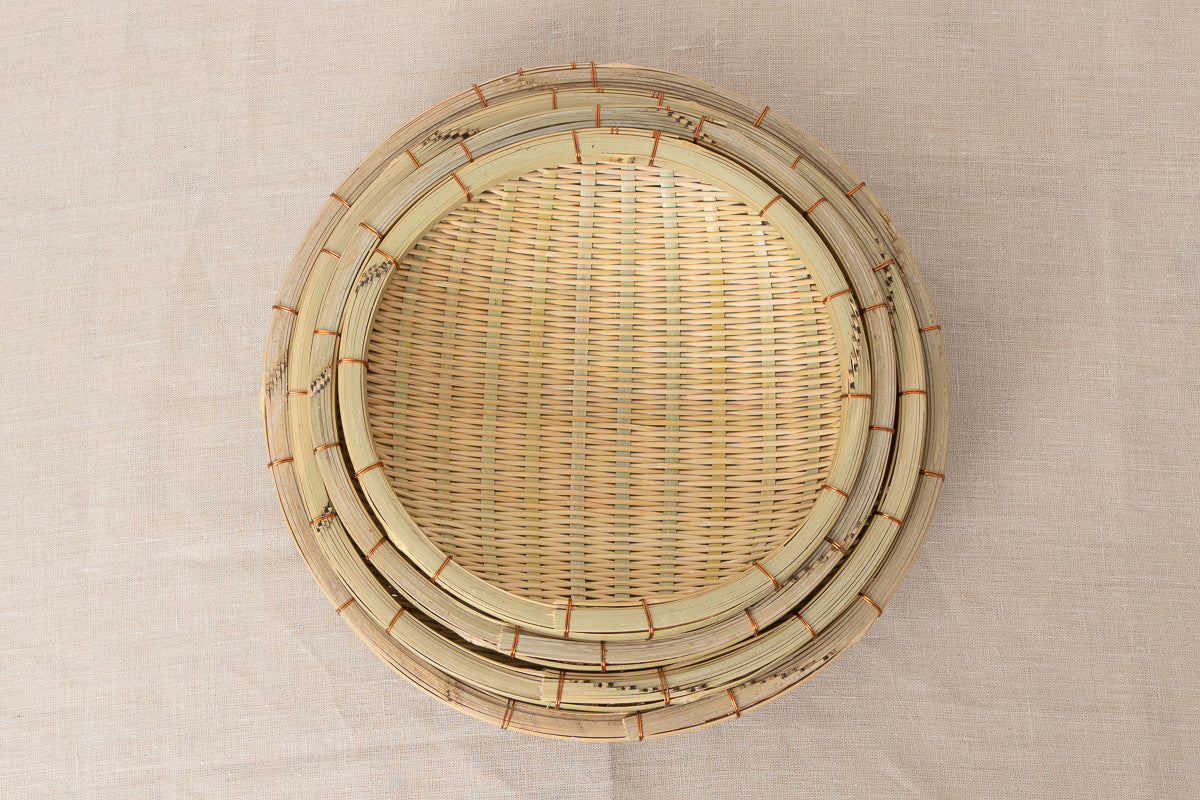 Round Colander / Hachiku Bamboo / Aichi-JPN 630107