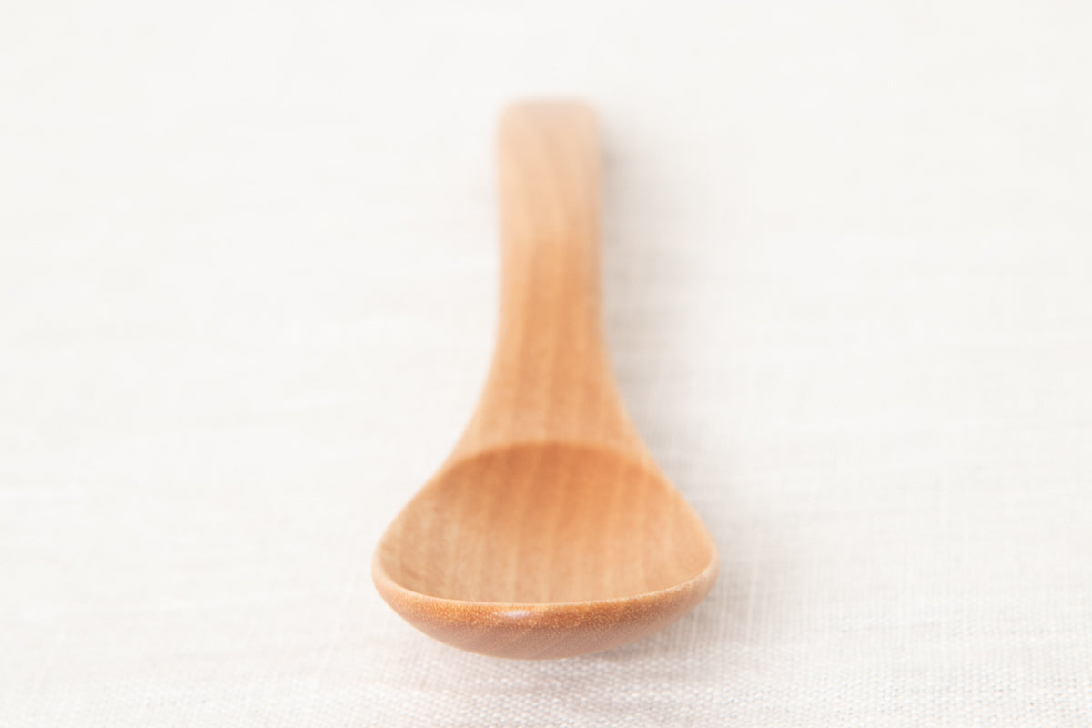 Risotto spoon / Japanese cherry birch / Ōita-JPN 211140-1