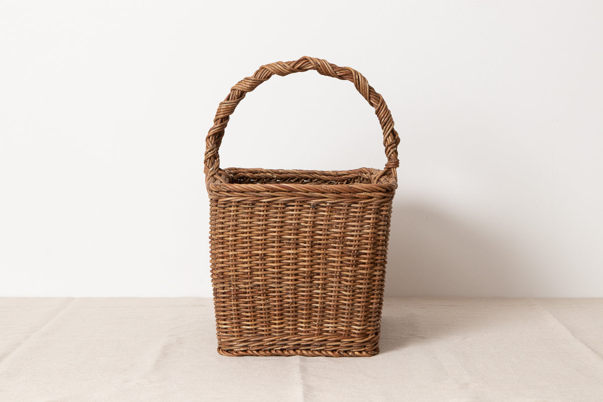 Large Rectangle Basket – Nami Weave / Akebi Vine / Nagano-JPN 311207-1