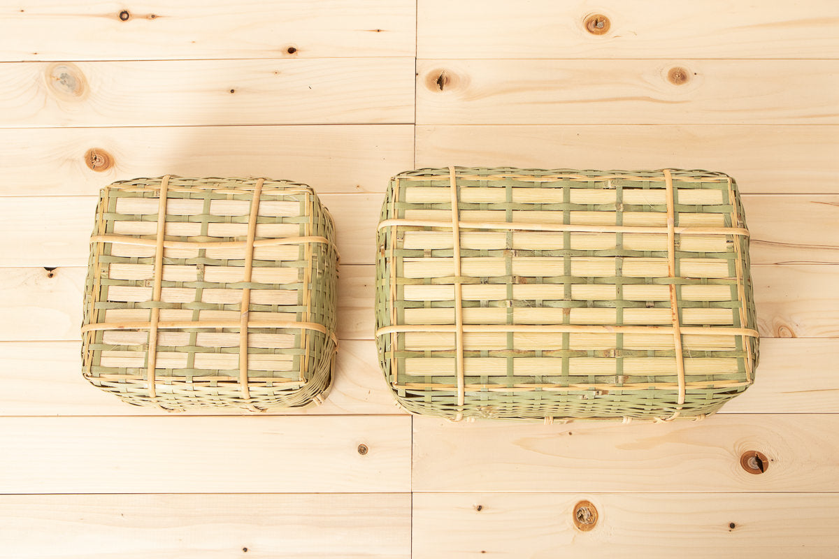 “SUMŌ salt” (storage)basket Square, Rectangle / Madake-bamboo / Ibaraki-JPN 810205