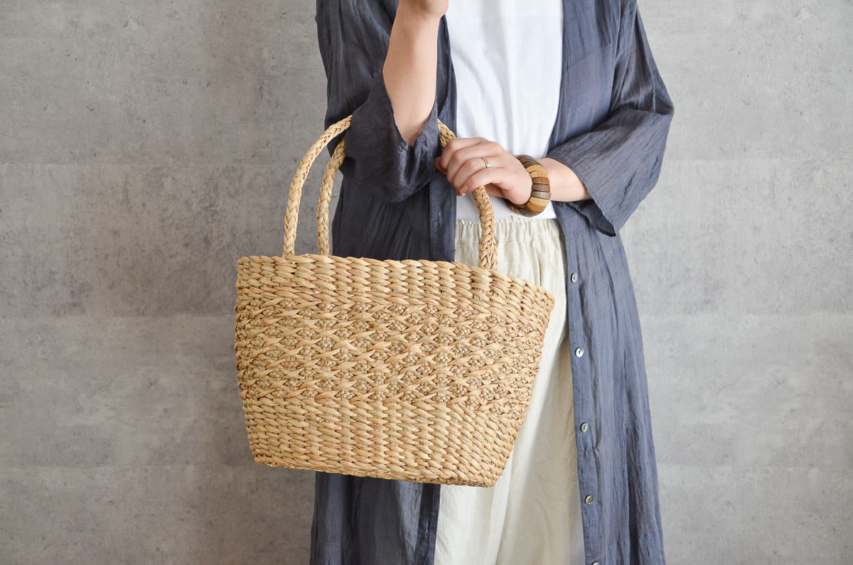 Handbag with Braided Detail / Kok Grass / THA 3115424