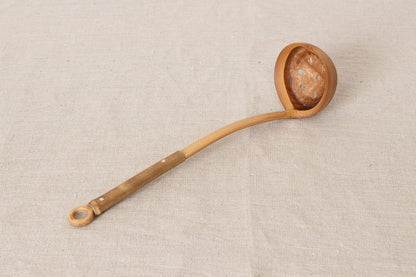 Ladle S,L / no hole, with hole / Smoked Mōsō bamboo / Kōchi-JPN 321201