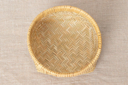 Rice ball basket / Suzu bamboo / Iwate-JPN 450814-1