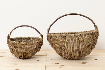 Round basket S, L / Willow / LTU 140512