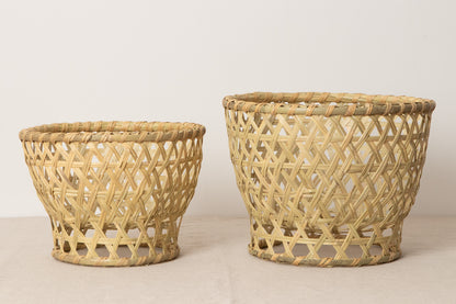 Dish basket S, M / Suzu bamboo / Iwate-JPN 450807