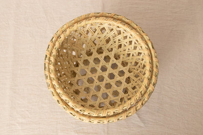 Dish basket S, M / Suzu bamboo / Iwate-JPN 450807