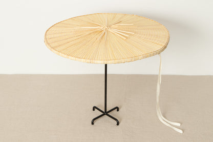 Hat "Flat" φ50cm(19.68") / Sedge / Toyama-JPN 810402-1