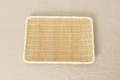 Rectangle plate "Kaku-Bon" larger 4sizes / Bamboo / Nīgata-JPN 650114