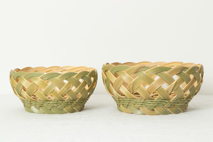 Round basket “Sasara” XS, S / Madake bamboo / Kanagawa-JPN 430111