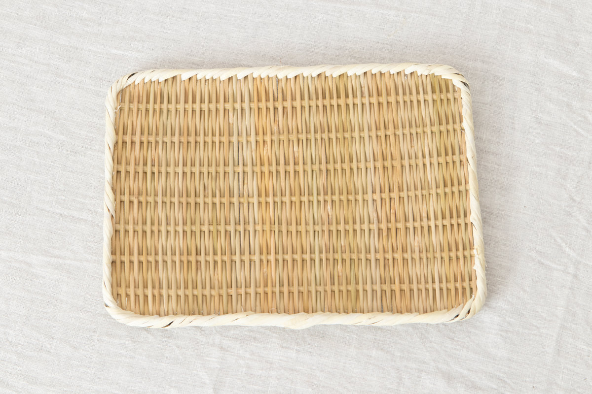 Rectangle plate “Kaku-Bon” smaller 5sizes / Bamboo / Nīgata-JPN 650102