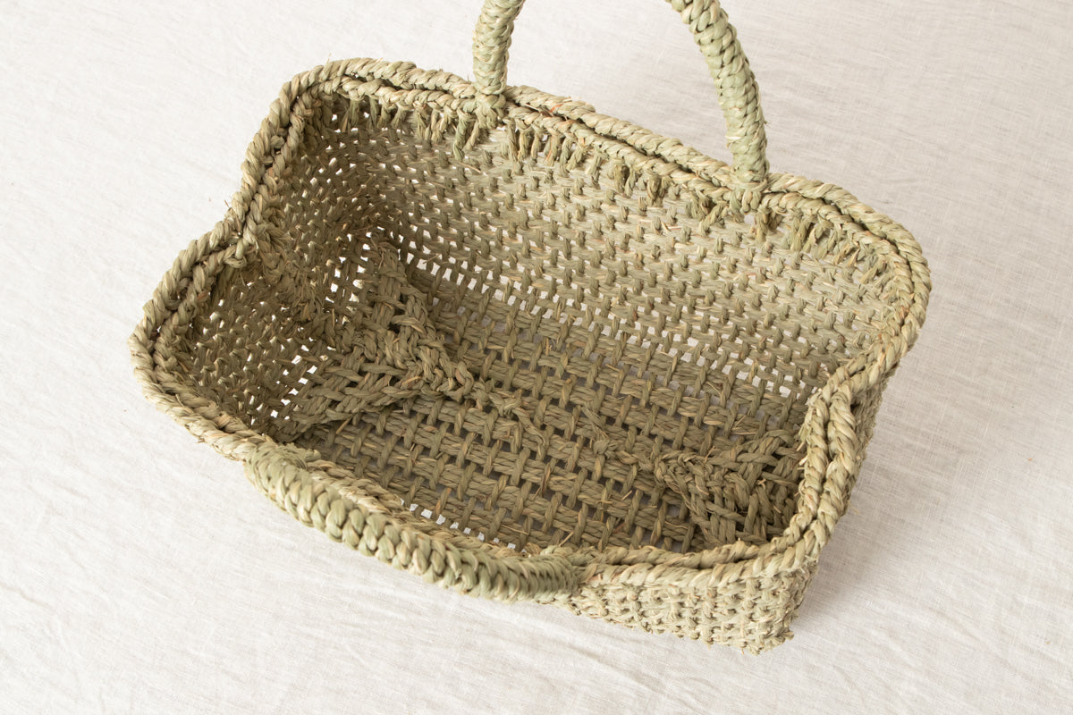 Hand bag -shallow- S, L / “Igusa” rush / Okayama-JPN 330302