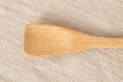 Jam spoon Square, Round / Smoked Mōsō bamboo / Kōchi-JPN 321221