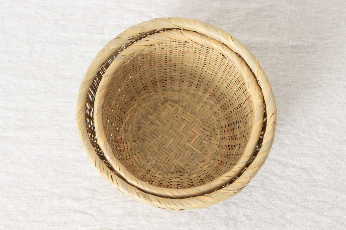 愛媛県/女竹　米とぎざる　小・中（九縦・十縦）　2サイズ　110501