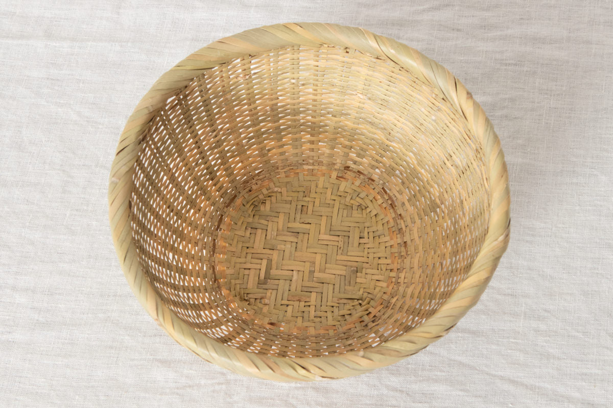 愛媛県/女竹　米とぎざる　小・中（九縦・十縦）　2サイズ　110501