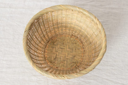 愛媛県/女竹　米とぎざる　小・中（九縦・十縦）　2サイズ　110501