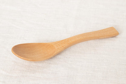 Soup Spoon [ Natural, Red ] / Japanese cherry birch / Ōita-JPN 211148