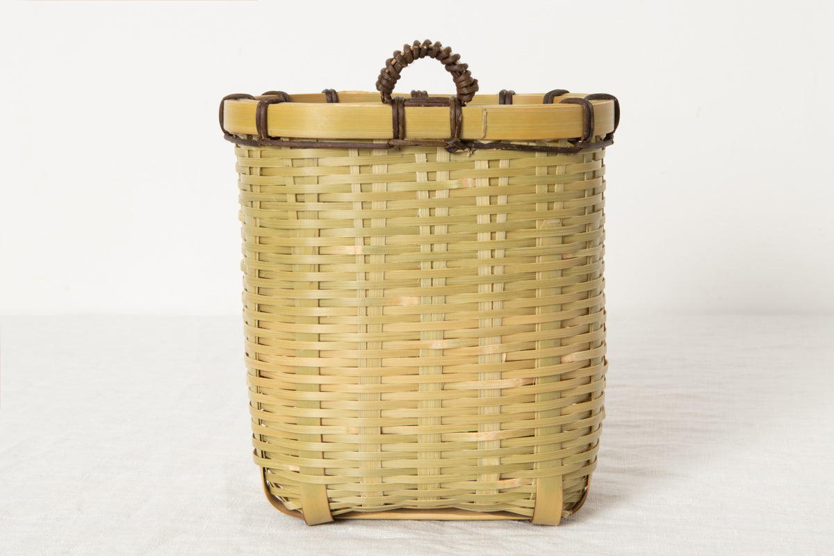 Wall Basket Fitted Rim / Madake Bamboo / Oita-JPN 220635-1