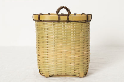 Wall Basket Fitted Rim / Madake Bamboo / Oita-JPN 220635-1