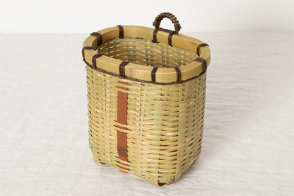 Wall Basket Fitted Rim / Madake Bamboo / Oita-JPN 220635-1