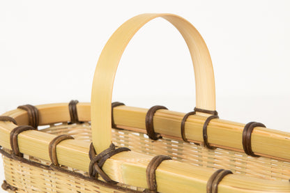 Cutlery basket [ no handle / one handle ] / Madake bamboo / Ōita-JPN 220622