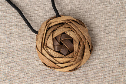 Pendant “Rose”, M, L [ Light, Dark ] / Walnut / Yamagata-JPN 311416