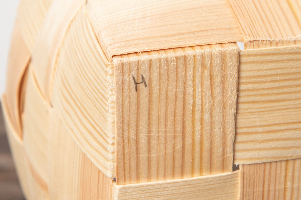 エストニア/パイン　ガーデンバスケット　S・M　２サイズ　330717