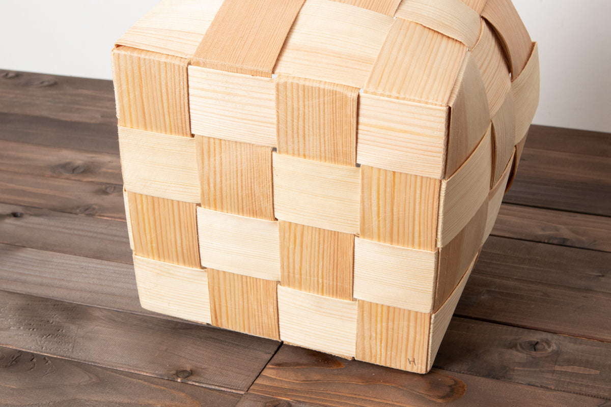 エストニア/パイン　ガーデンバスケット　S・M　２サイズ　330717