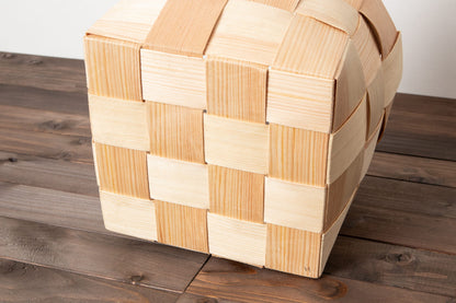 エストニア/パイン　ガーデンバスケット　S・M　２サイズ　330717