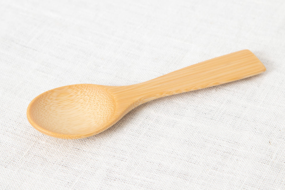 “Petit” Morning Fork, Knife, Spoon / [ Natural, Red ] / Mōsō bamboo / Ōita-JPN 211117