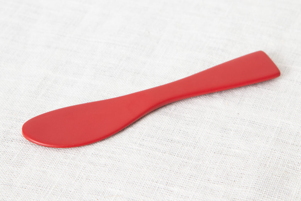 “Petit” Morning Fork, Knife, Spoon / [ Natural, Red ] / Mōsō bamboo / Ōita-JPN 211117