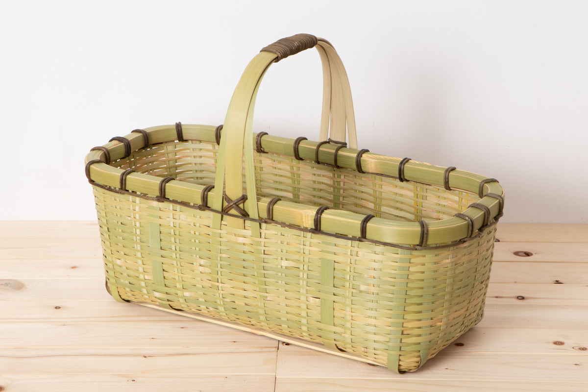 Garden basket Long / Madake bamboo / Ōita-JPN 220653-1