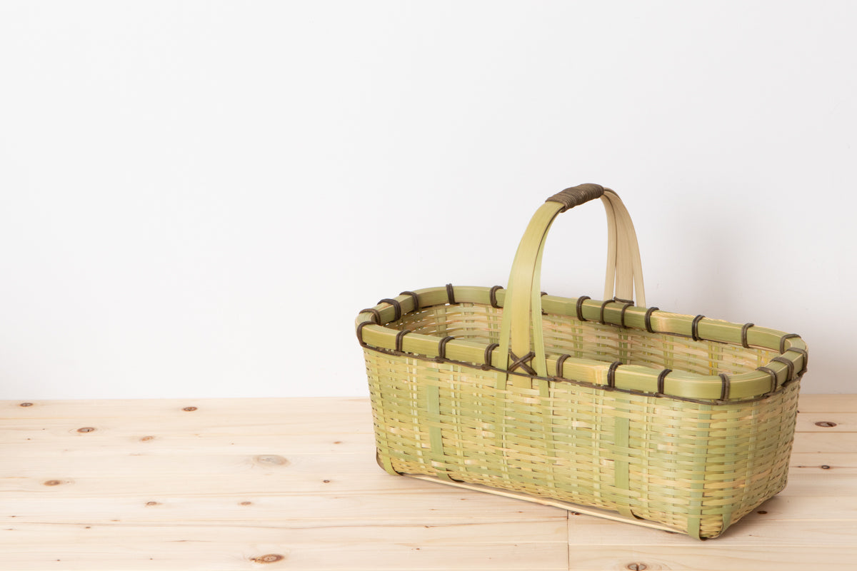 Garden basket Long / Madake bamboo / Ōita-JPN 220653-1