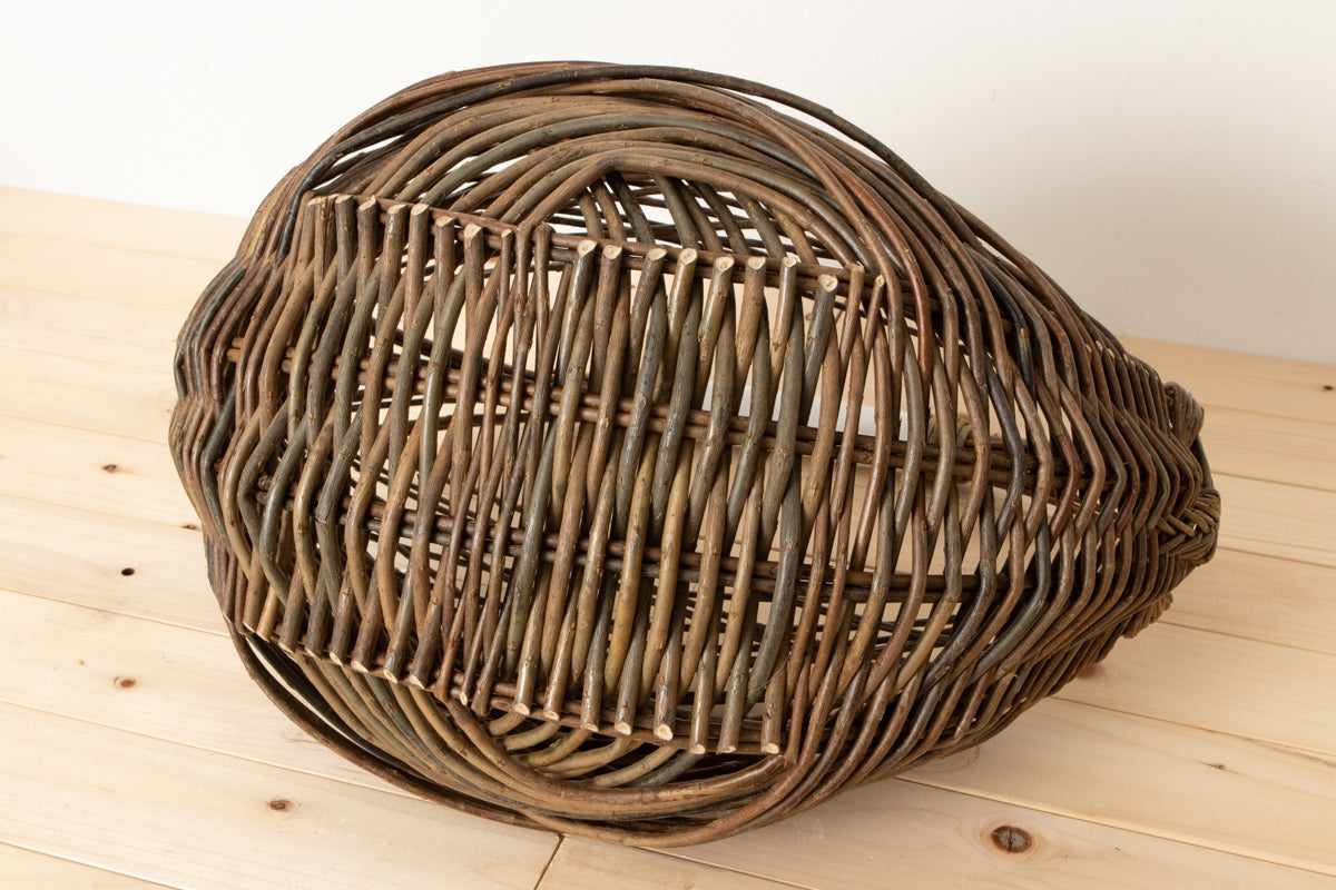 Zarzo basket 3 colors of handle / Willow / FRA 330801
