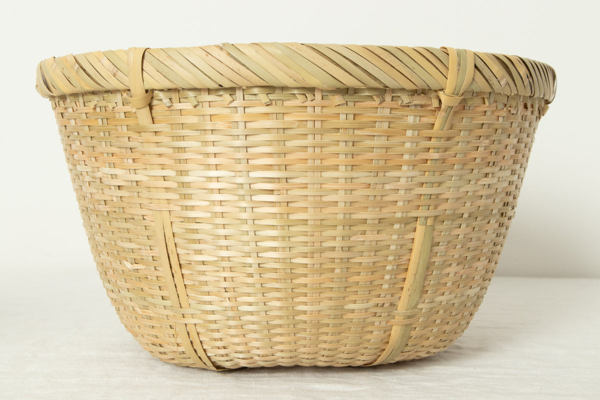 下ごしらえに使える深さの竹ざる – 市川籠店 | 1basketry