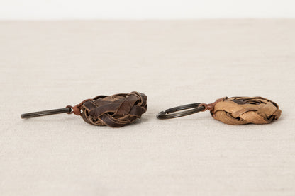 Key-chain “Rose” [ Light, Dark ] / Walnut / Yamagata-JPN 311412