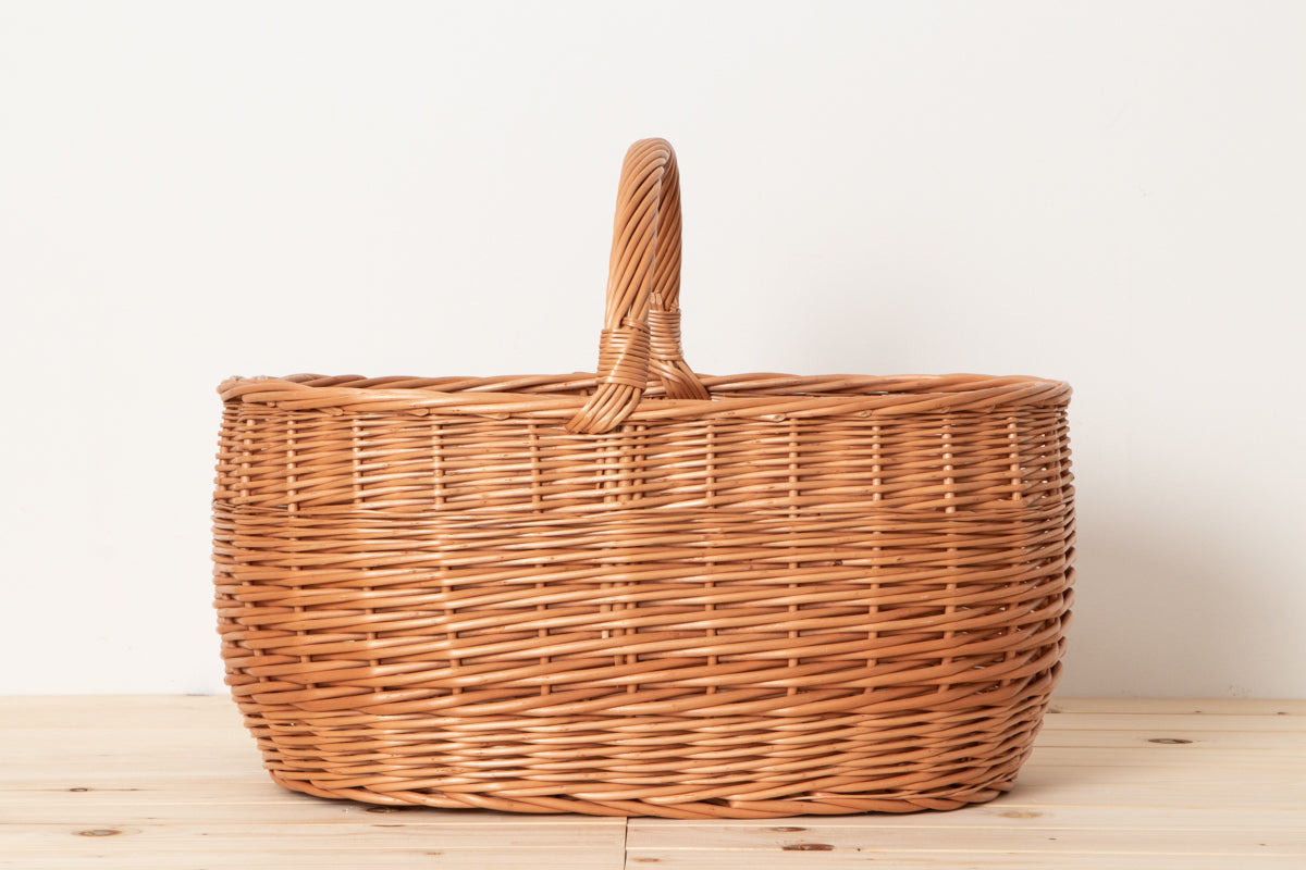 One handle basket M, L / Willow / POL 340223