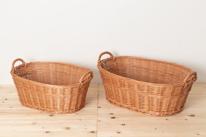 Laundry basket M, L / Willow / POL 340224