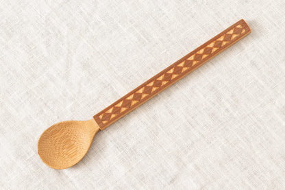 Spoon “Diamonds” Large, Small / Smoked Mōsō bamboo / Kōchi-JPN 321224