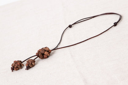 Pendant “Lariat” / Grape vine / Yamagata-JPN 311404-1