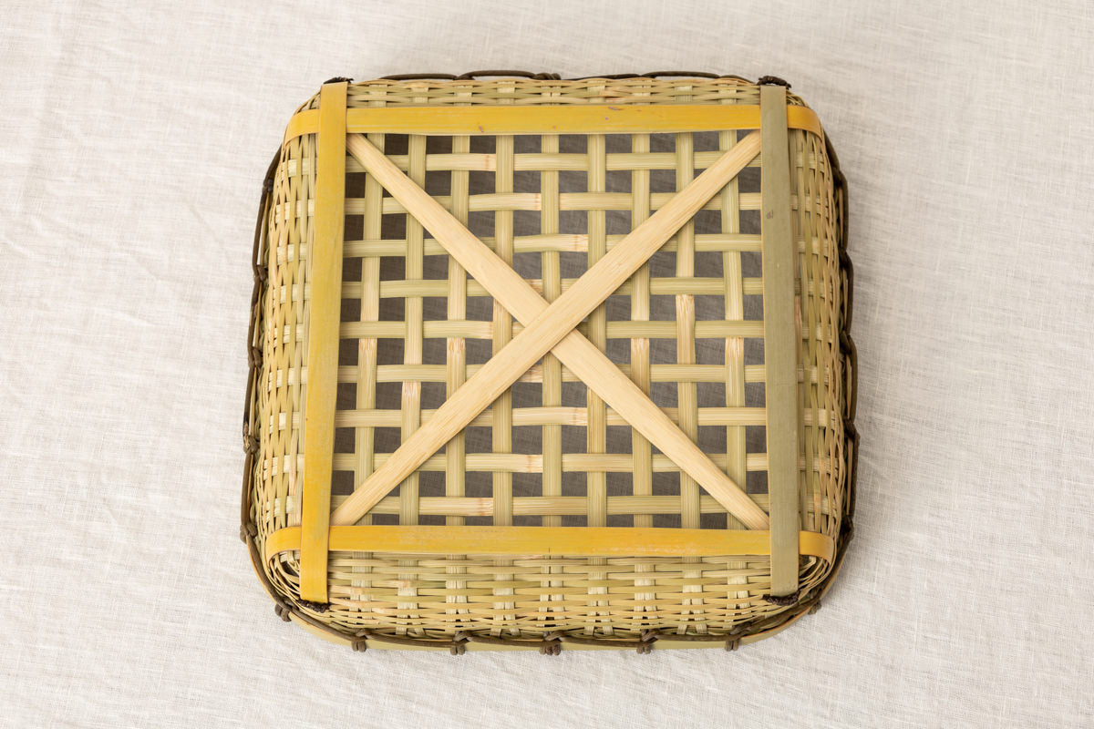 Square tray 30cm（11.81"） / Madake bamboo / Ōita-JPN 220617-3